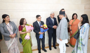 नयाँ दिल्लीमा प्रधानमन्त्रीको बिदाइ